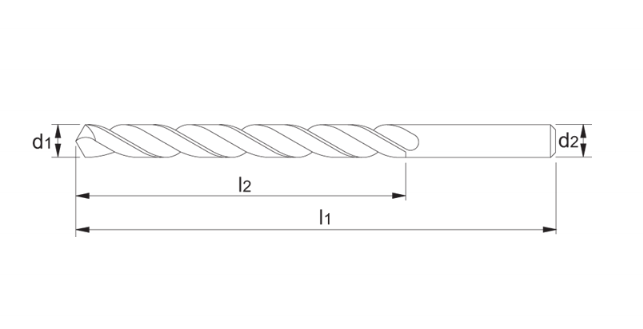 HSS Spiraalboor DIN 345 18.0 mm