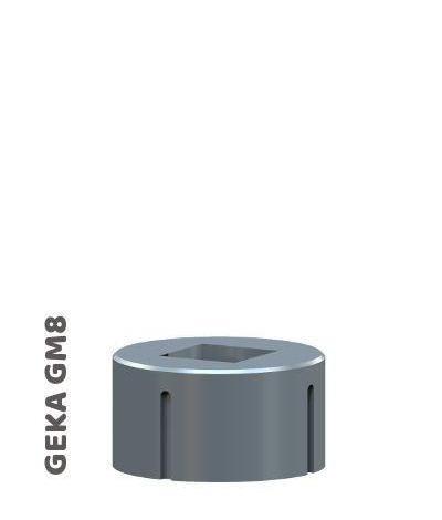 Geka matrijs GM8 vierkant