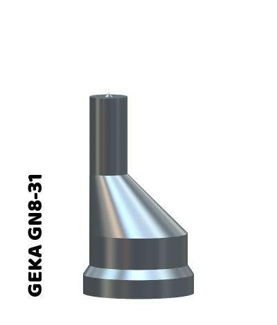 Geka pons GN5-27 ovaal verticaal excentrisch 10.0mmx27.0mm
