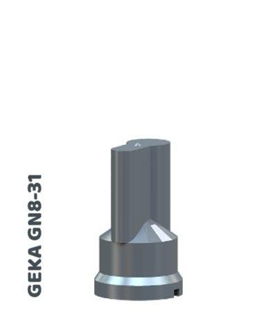 Geka pons GN 8-31 cilindrisch (sleutelgat) 10.5x17.5x33.5mm