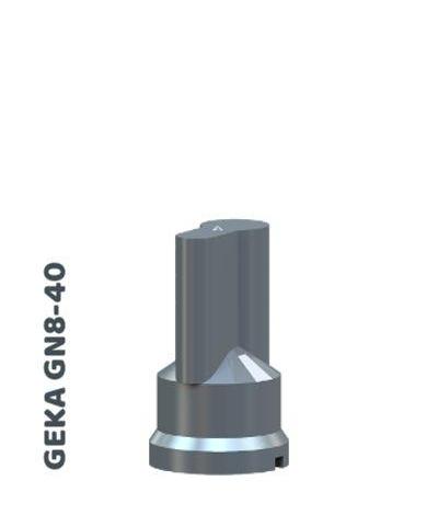 Geka pons GN 8-40 cilindrisch (sleutelgat) 10.5x17.5x33.5mm