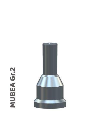 Mubea pons gr.2 rond verlengd L=95 mm