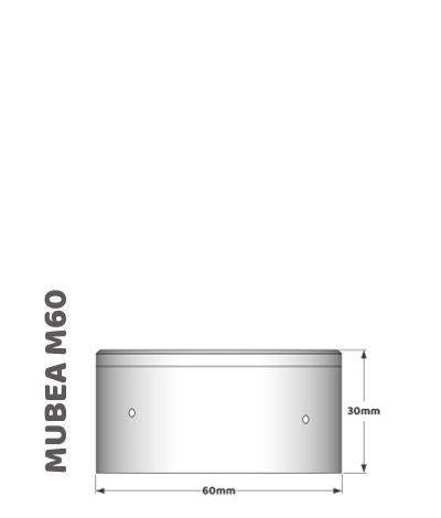 Mubea matrijs m60 ovaal 9.0mmx41.0mm afmeting